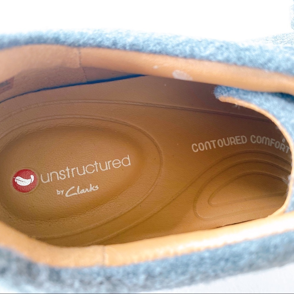 Unstructured By Clarks Un Maui Gray Sneakers Us8m - image 5